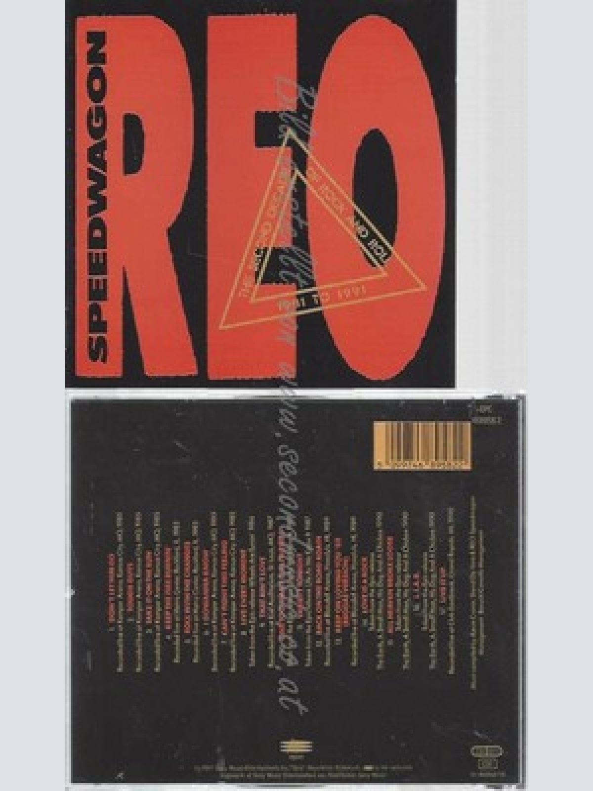 CD--REO SPEEDWAGON--THE SECOND DECADE OF ROCK AND ROLL--1981 TO 1991