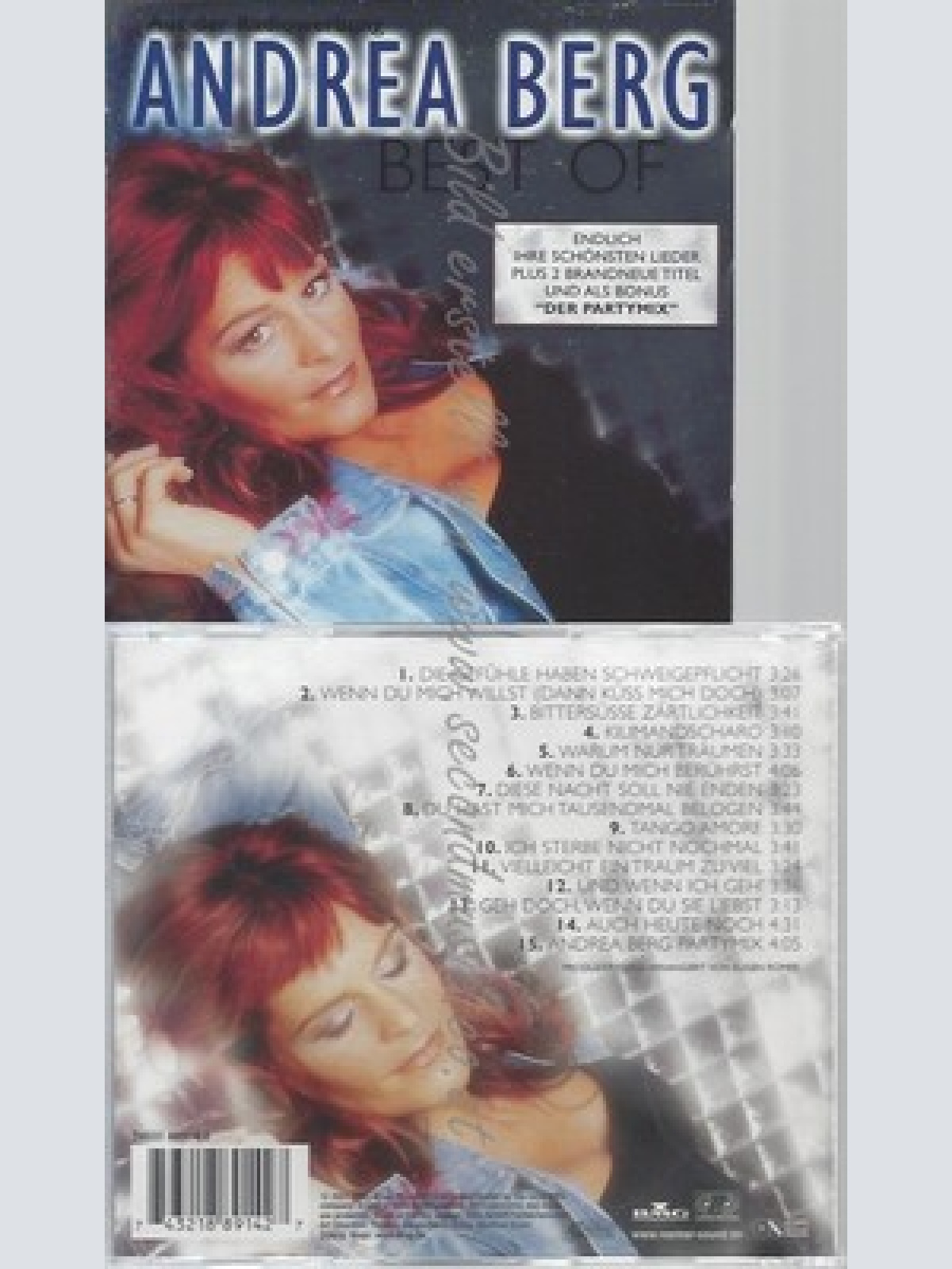 CD--ANDREA BERG -- -- ANDREA BERG BEST OF