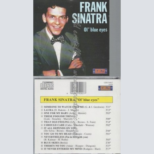 CD--FRANK SINATRA -- OL' BLUE EYES
