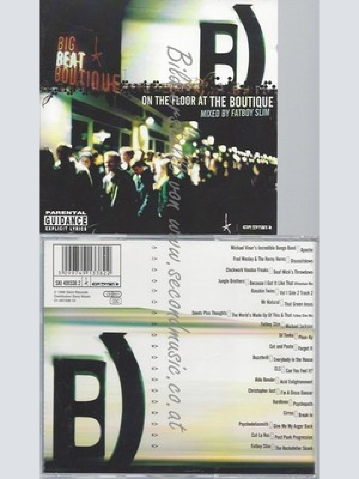 CD--FATBOY SLIM -- -- ON THE FLOOR AT THE BOUTIQUE
