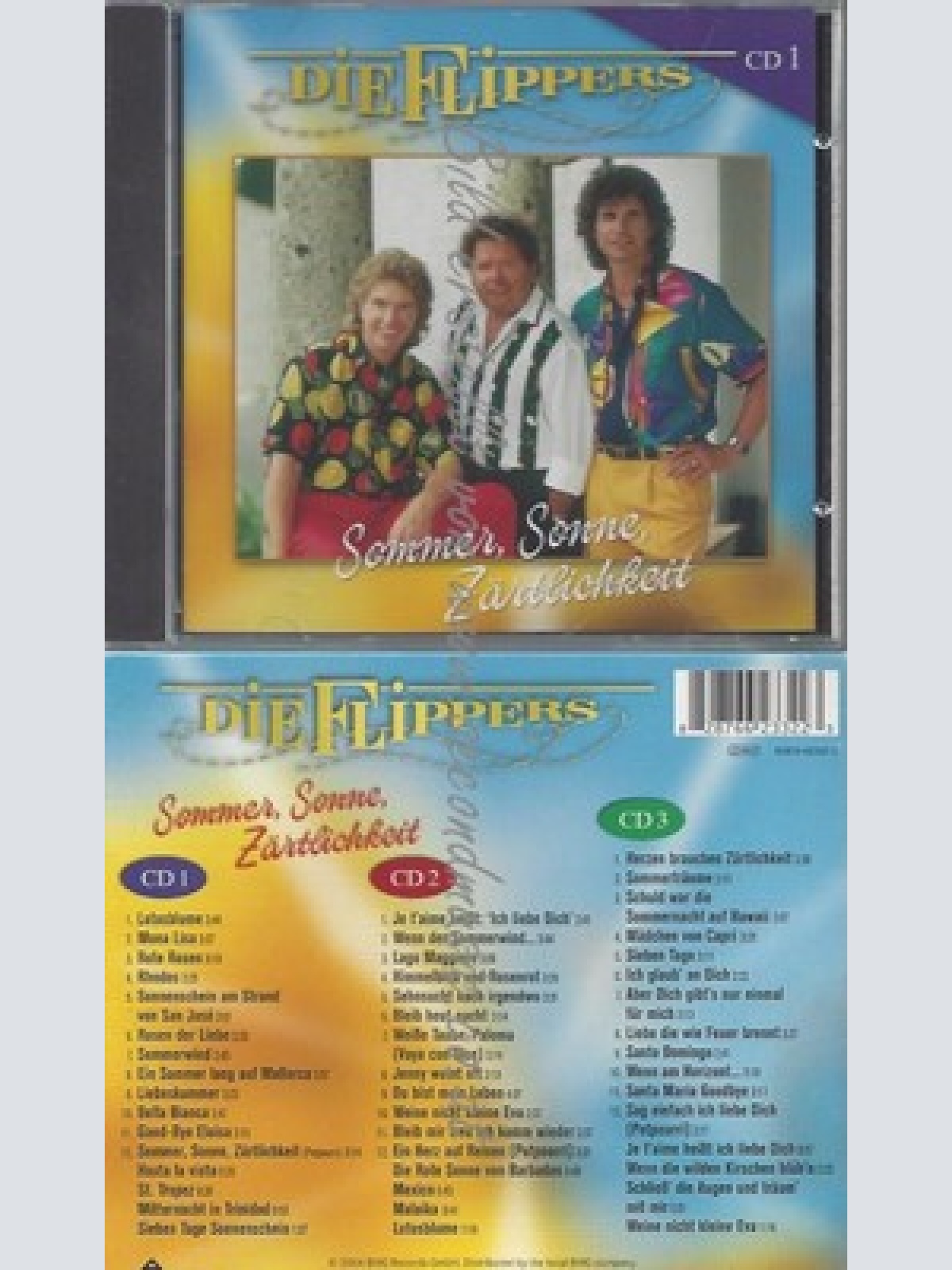 CD--DIE FLIPPERS -- --3 CDSET -- SOMMER,SONNE,ZÄRTLIC...