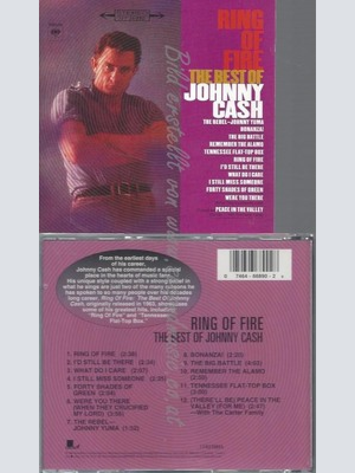 CD--JOHNNY CASH -- -- RING OF FIRE - THE BEST OF