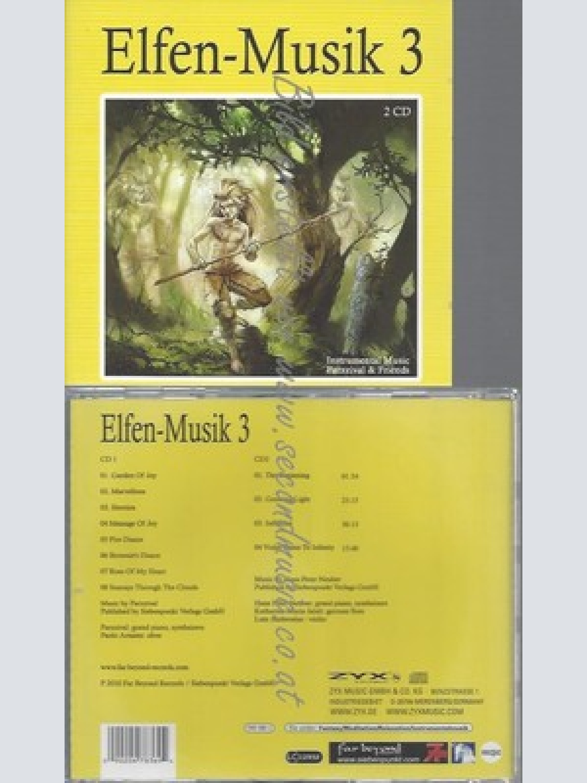 CD--PARZZIVAL & FRIENDS -- --CD -- ELFEN MUSIK 3