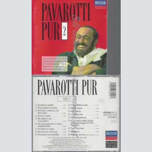 CD--LUCIANO PAVAROTTI, VERDI --, PUCCINI UND MEYERBEER -- -- PAVAROTTI PUR VOL.