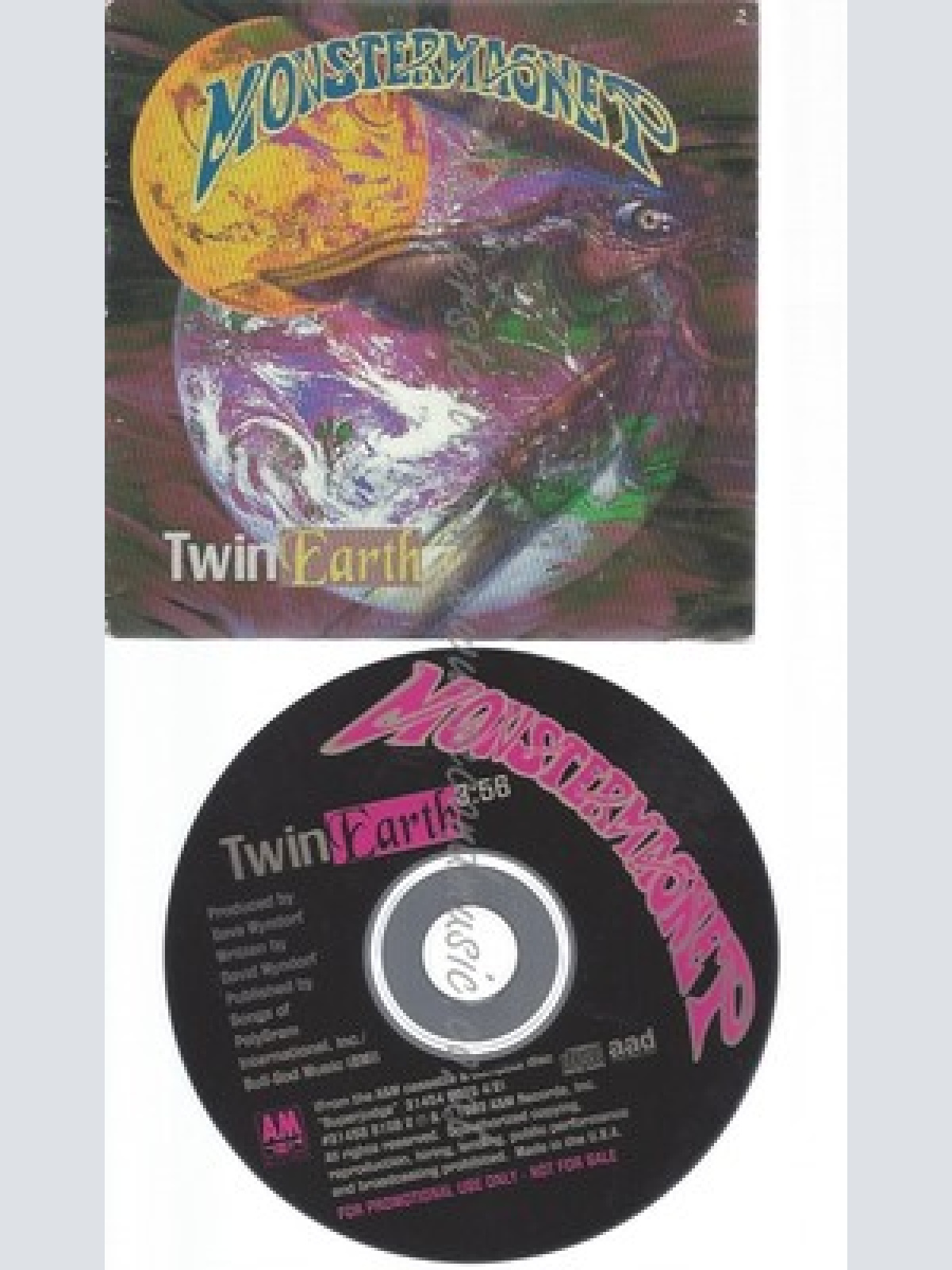 CD--TWIN EARTH--MONSTERMAGNET--PROMO