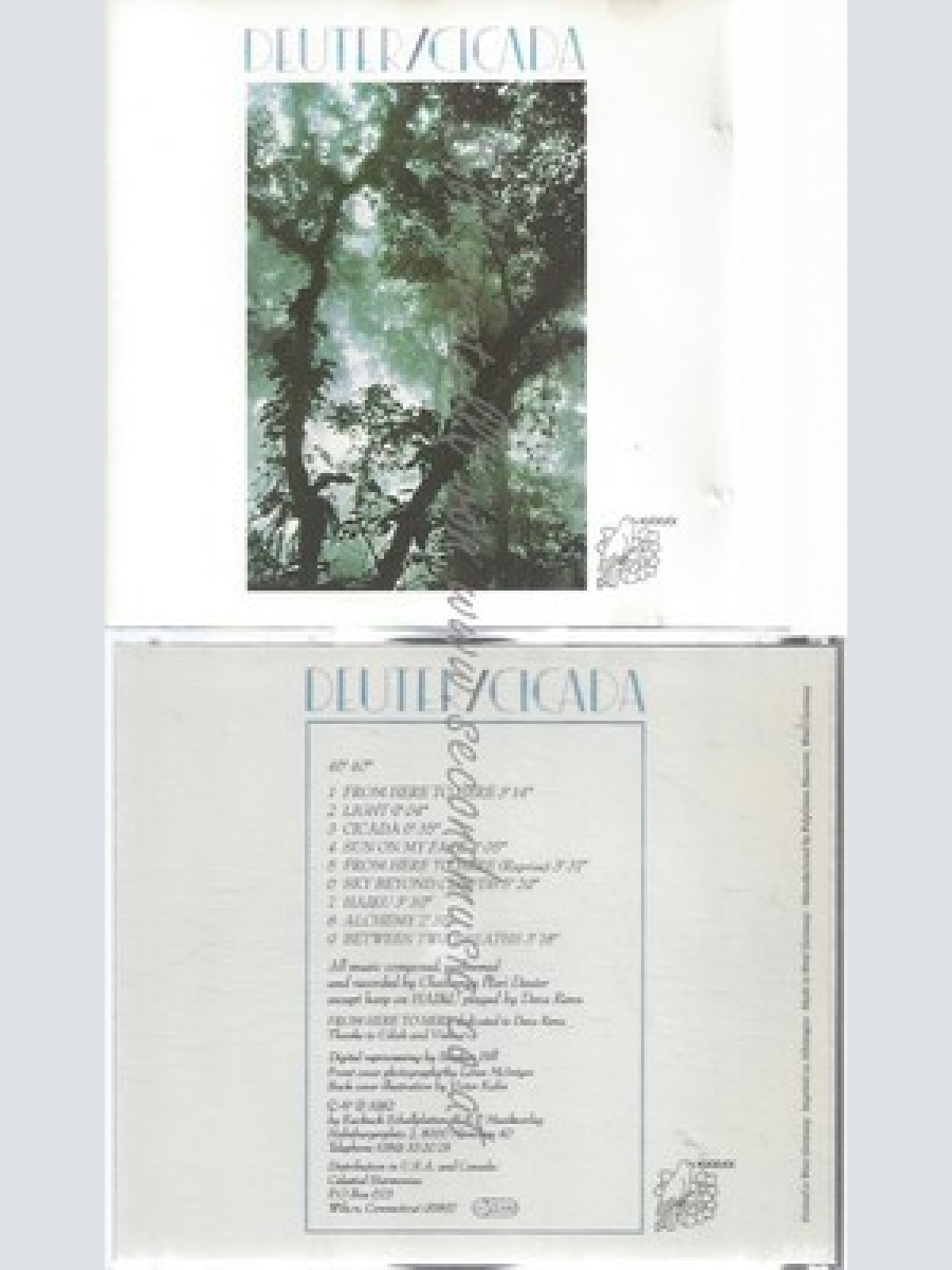 CD--DEUTER--CICADA--KUCKUCK