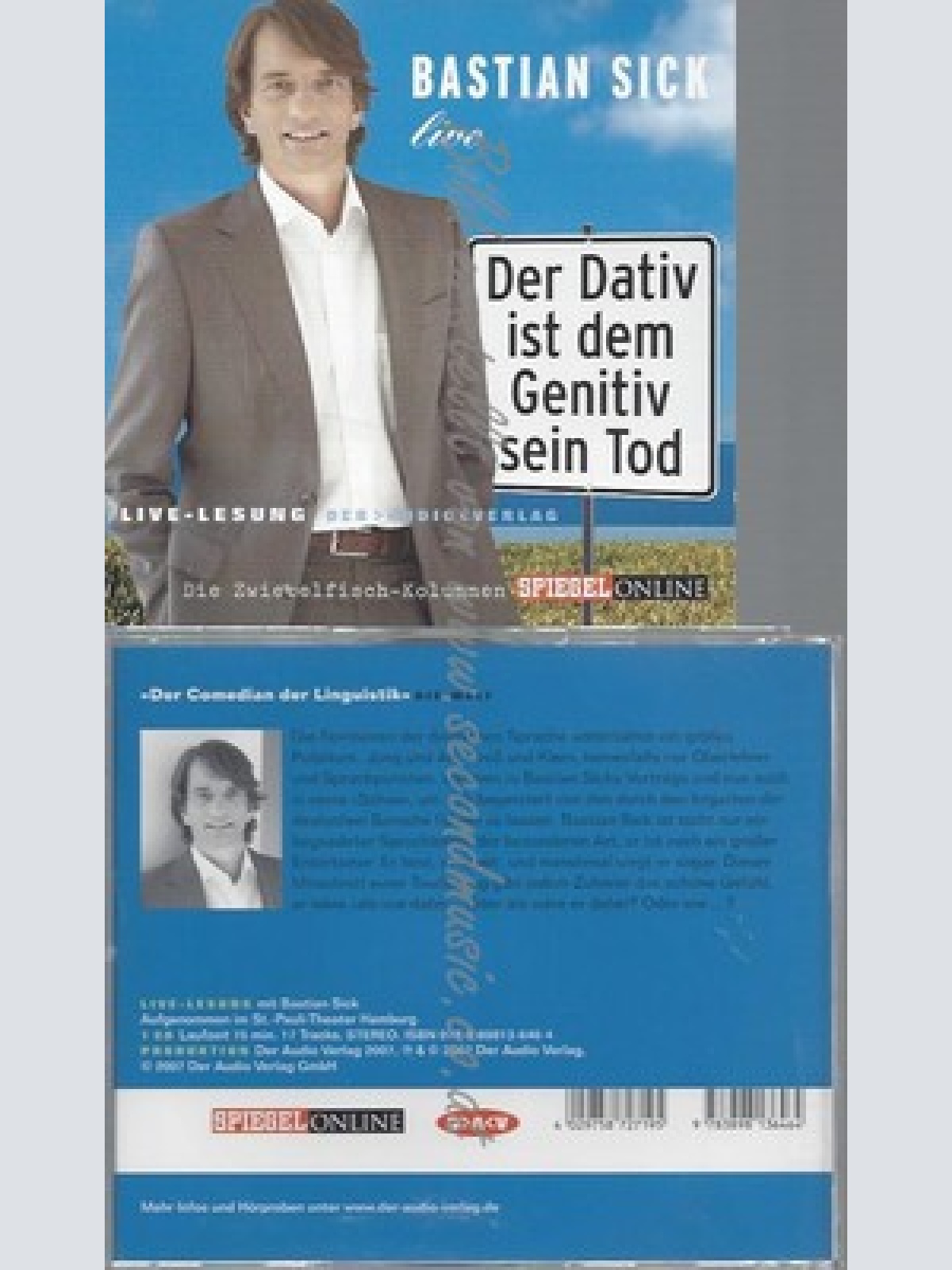 CD--BASTIAN SICK UND THOMAS LIENENLÜKE -- ----LESUNG