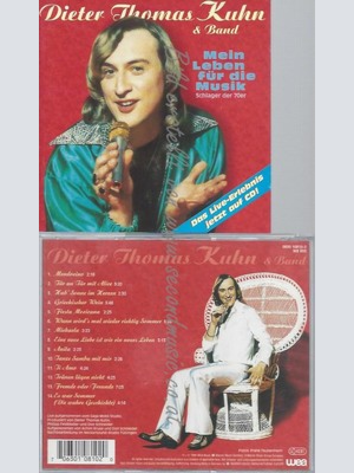 CD--DIETER THOMAS KUHN -- -- MEIN LEBEN FUER DIE MUSIK