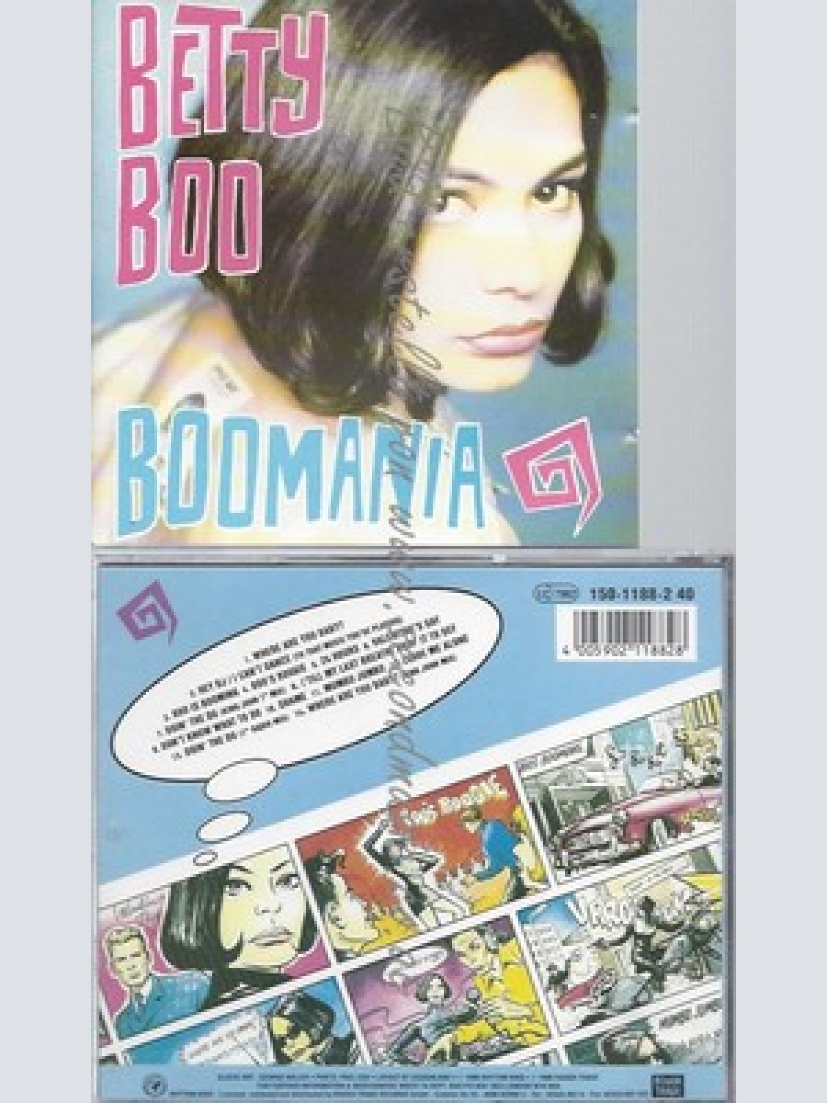 CD--BETTY BOO -- BOOMANIA --
