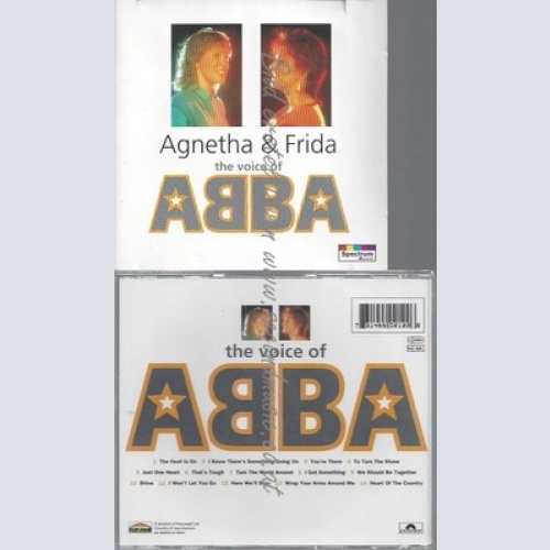 CD--AGNETHA & FRIDA UND VARIOUS -- -- THE VOICE OF ABBA