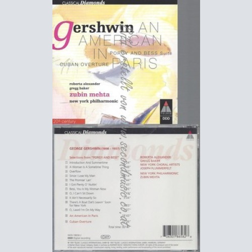 CD--ZUBIN MEHTA, NYPO UND GEORGE GERSHWIN -- -- -- EIN AMERIKANER IN PARIS