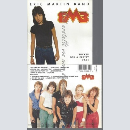 CD--MARTIN,ERIC-BAND--SUCKER FOR A PRETTY FACE--EMB