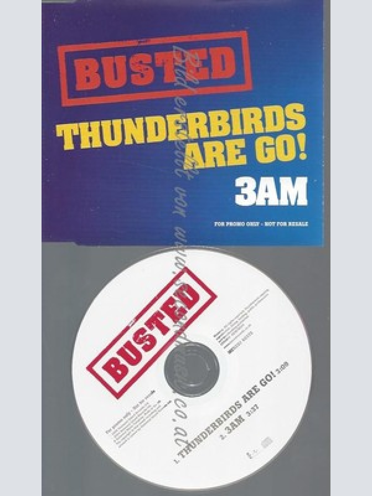 CD--PROMO--BUSTED--THUNDERBIRDS ARE GO