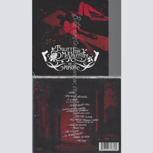 CD--BULLET FOR MY VALENTINE--THE POISON