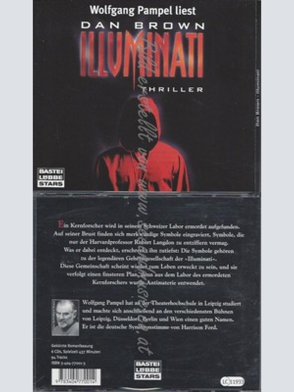 CD--DAN BROWN UND WOLFGANG PAMPEL - AUDIOBOOK -- ILLUMINATI: GEKÜRZTE ROMANFASSU