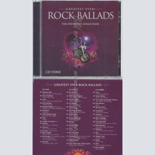 CD--VARIOUS--POWER BALLADS - GREATEST EVER | BOX-SET