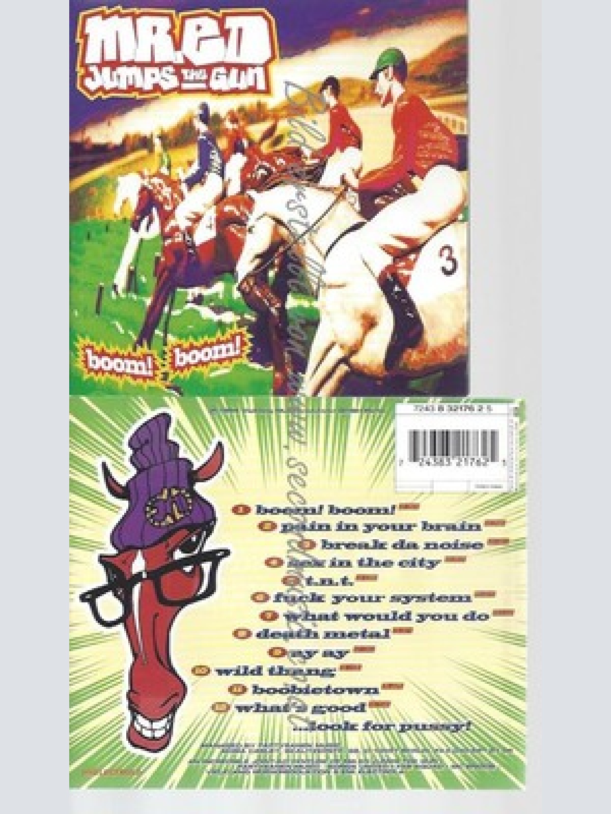 CD--MR ED JUMPS THE GUN --BOOM BOOM