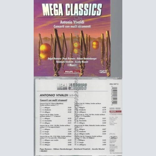 CD--MEGA CLASSICS UND ANTONIO VIVALDI -- -- -- CONCERTI CON MOLTI STRINGS