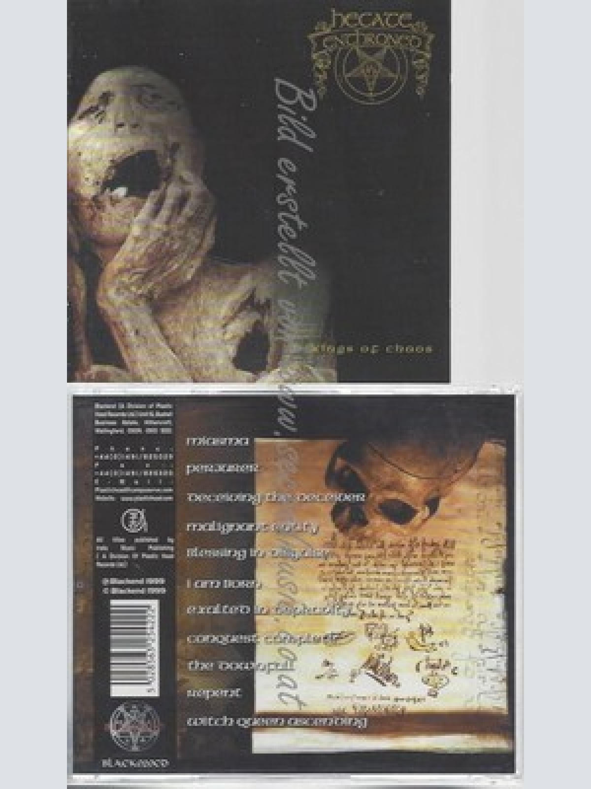 CD--HECATE ENTHRONED--KINGS OF CHAOS