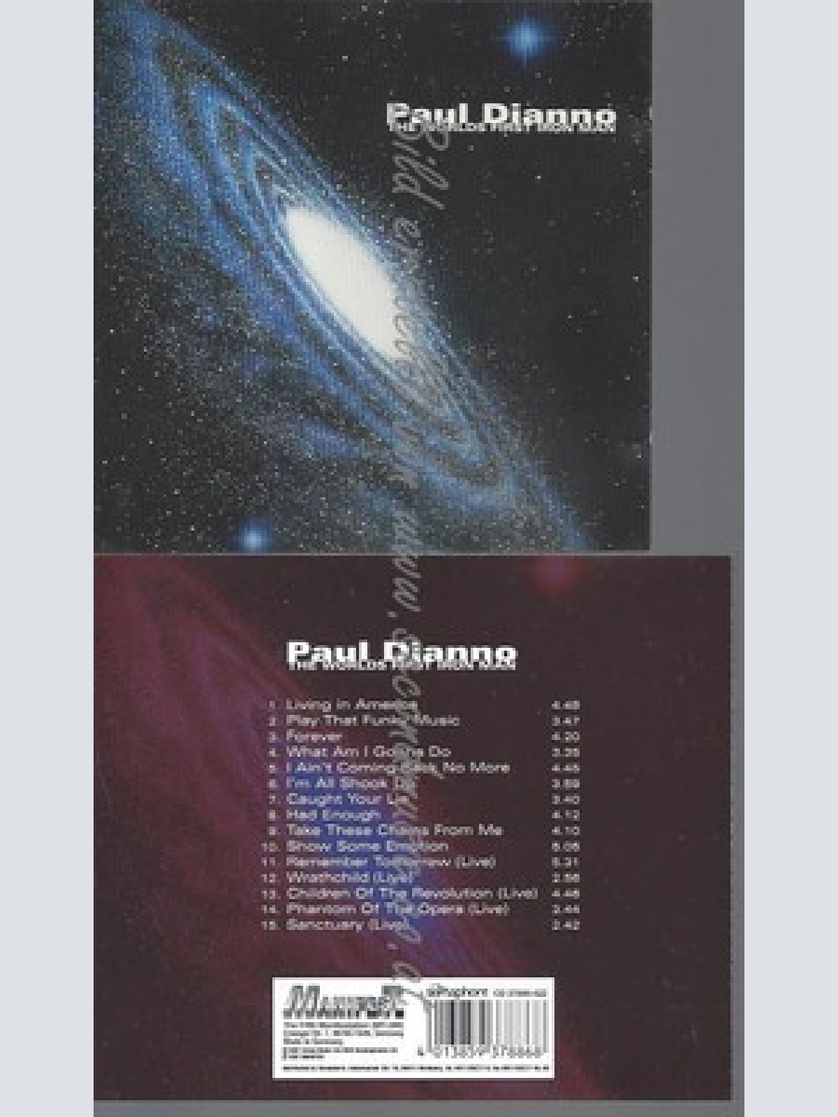 CD--DI ANNO,PAUL--THE WORLD FIRST IRON MAN