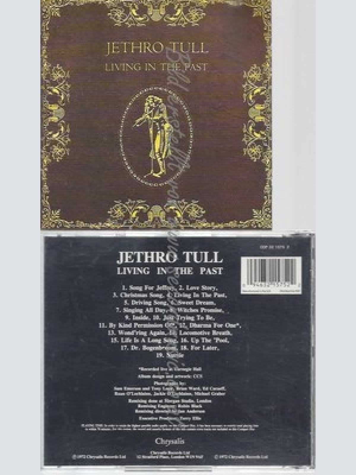CD--JETHRO TULL--LIVING IN THE PAST