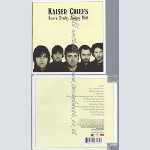 CD--KAISER CHIEFS -- -- YOURS TRULY, ANGRY MOB