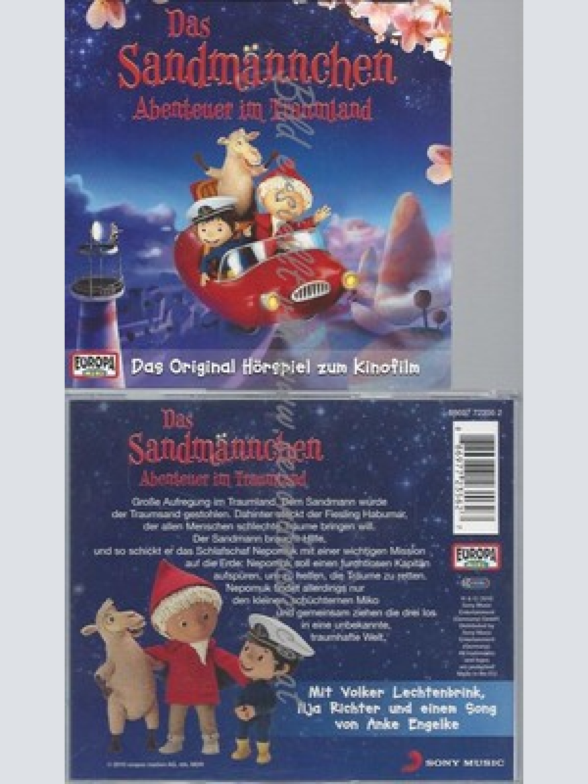 CD--UNSER SANDMÄNNCHEN -- -- UNSER SANDMÄNNCHEN - ABENTEUER IM TRAUMLAND