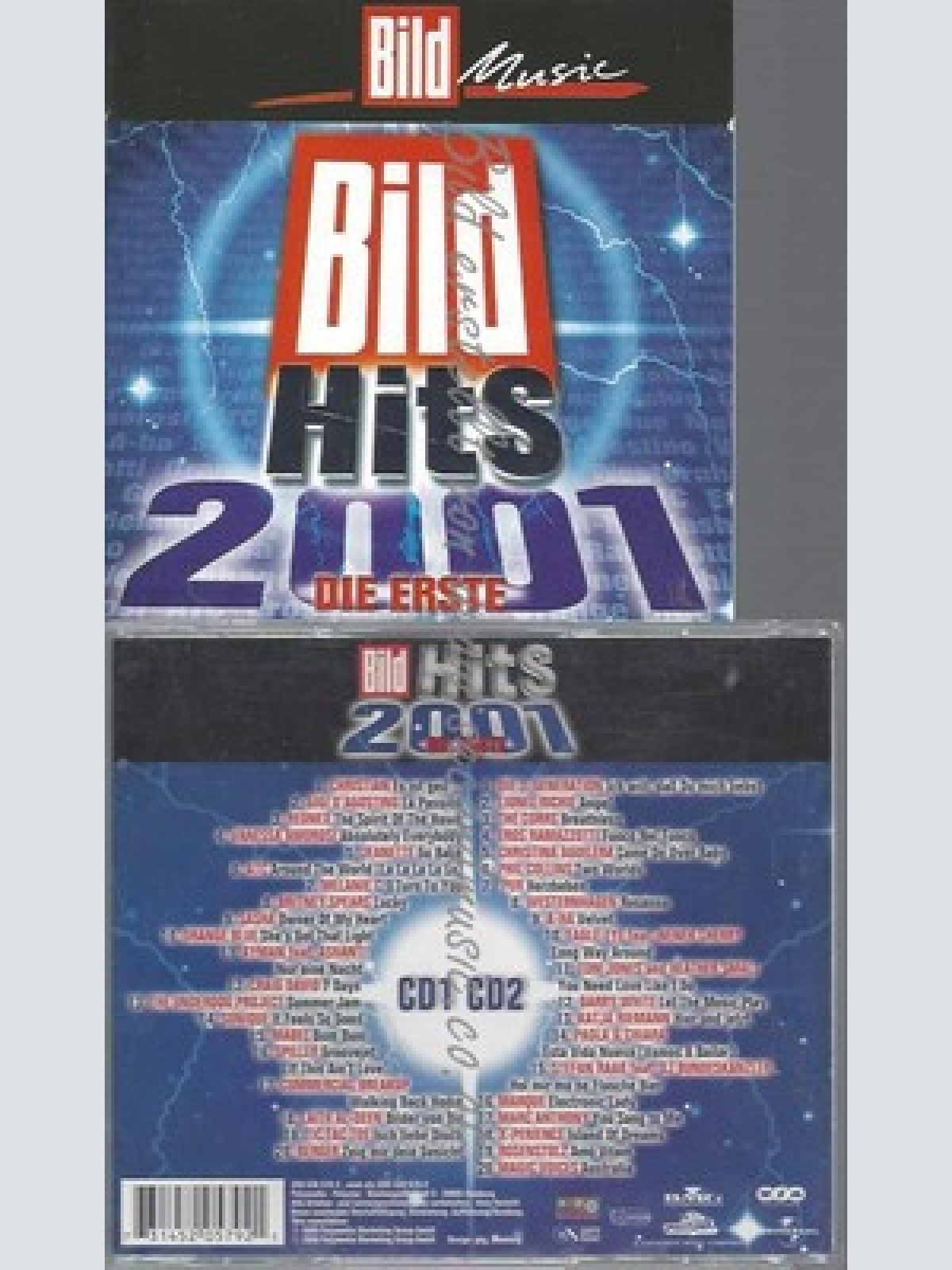 CD--VARIOUS -- --CD -- BILD HITS 2001-DIE ERSTE