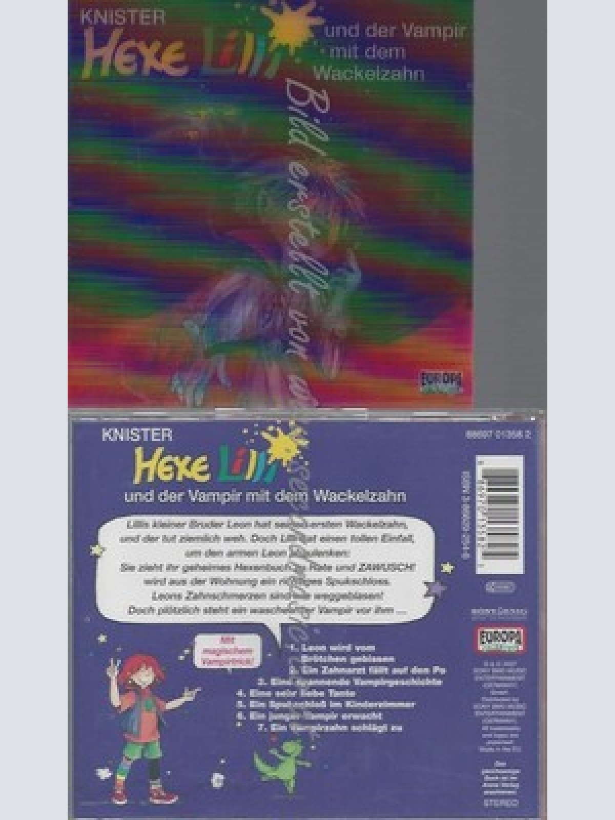 CD--KNISTER -- --- HEXE LILLI UND DER VAMPIR MIT DEM WACKELZAHN