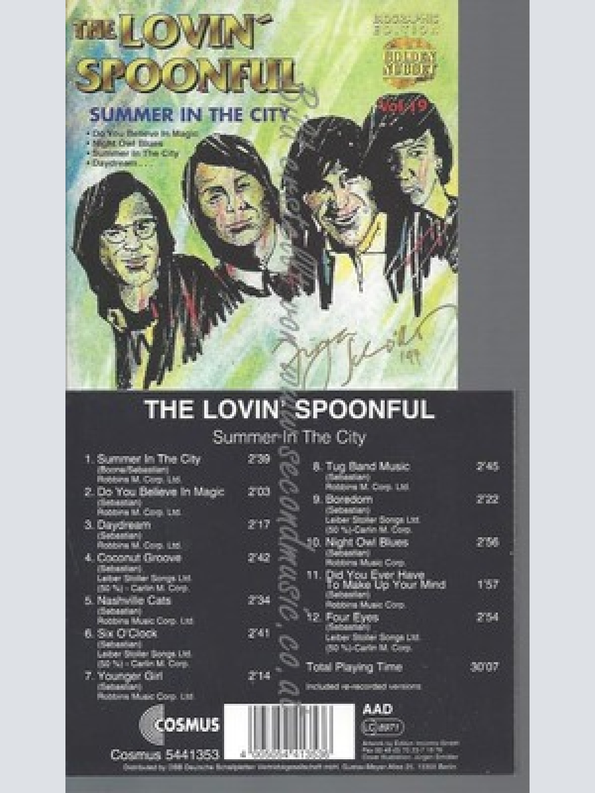CD--THE LOVIN SPOONFUL -- SUMMER IN THE CITY