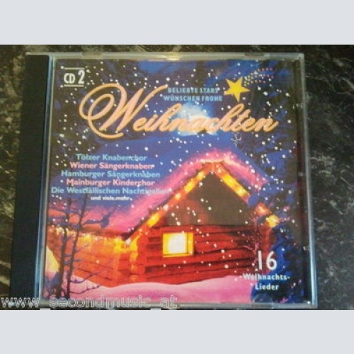 CD --- BELIEBTE STARS WÜSCHEN FROHE WEIHNACHTEN --- CD 2