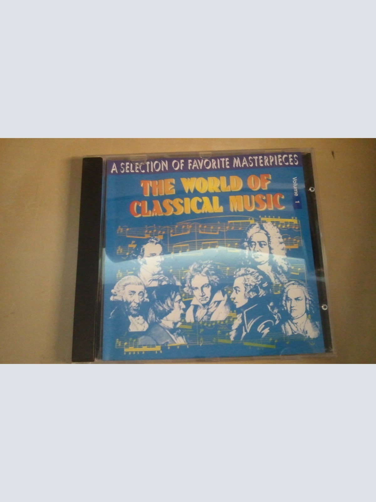 CD--THE WORLD OF CLASSICAL MUSIC--VOL1--ALBUM
