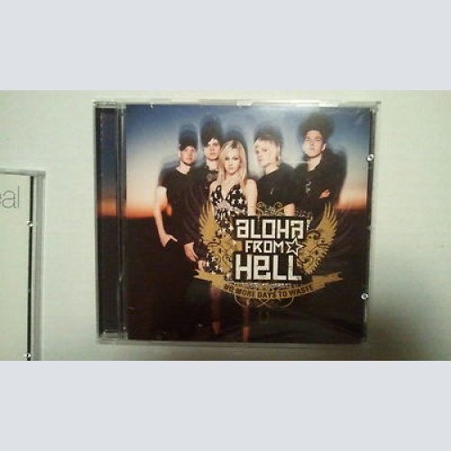 CD-- ALOHA FROM HELL -- NO MORE DAYS TO WASTE --ALBUM