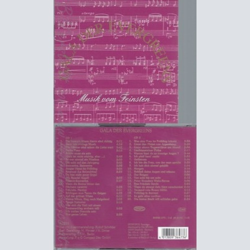 CD--VARIOUS - -CD -- GALA DER EVERGREENS