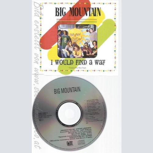 CD--BIG MOUNTAIN - SINGLE -- I WOULD FIND A WAY -