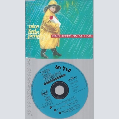 CD--NICE LITTLE PENGUINS - SINGLE -- RAIN KEEPS ON FALLING