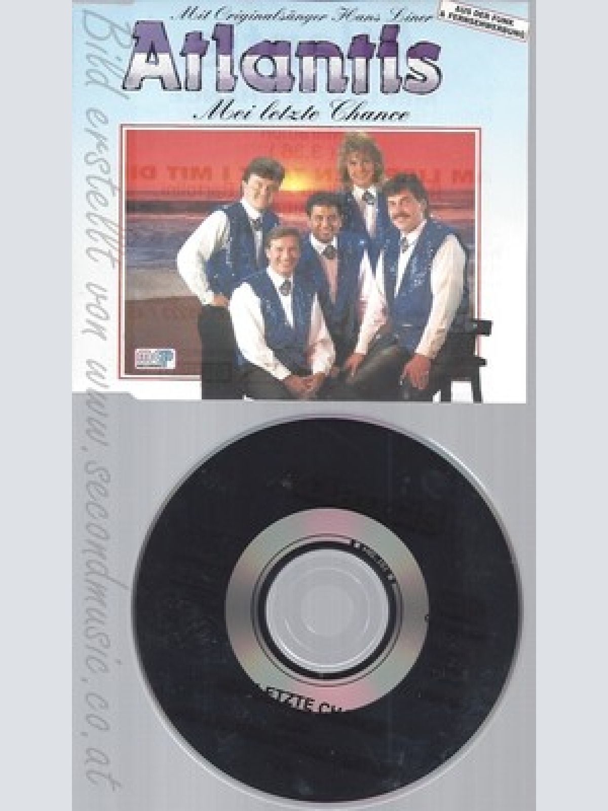 CD--ATLANTIS - SINGLE -- MEI LETZTE CHANCE