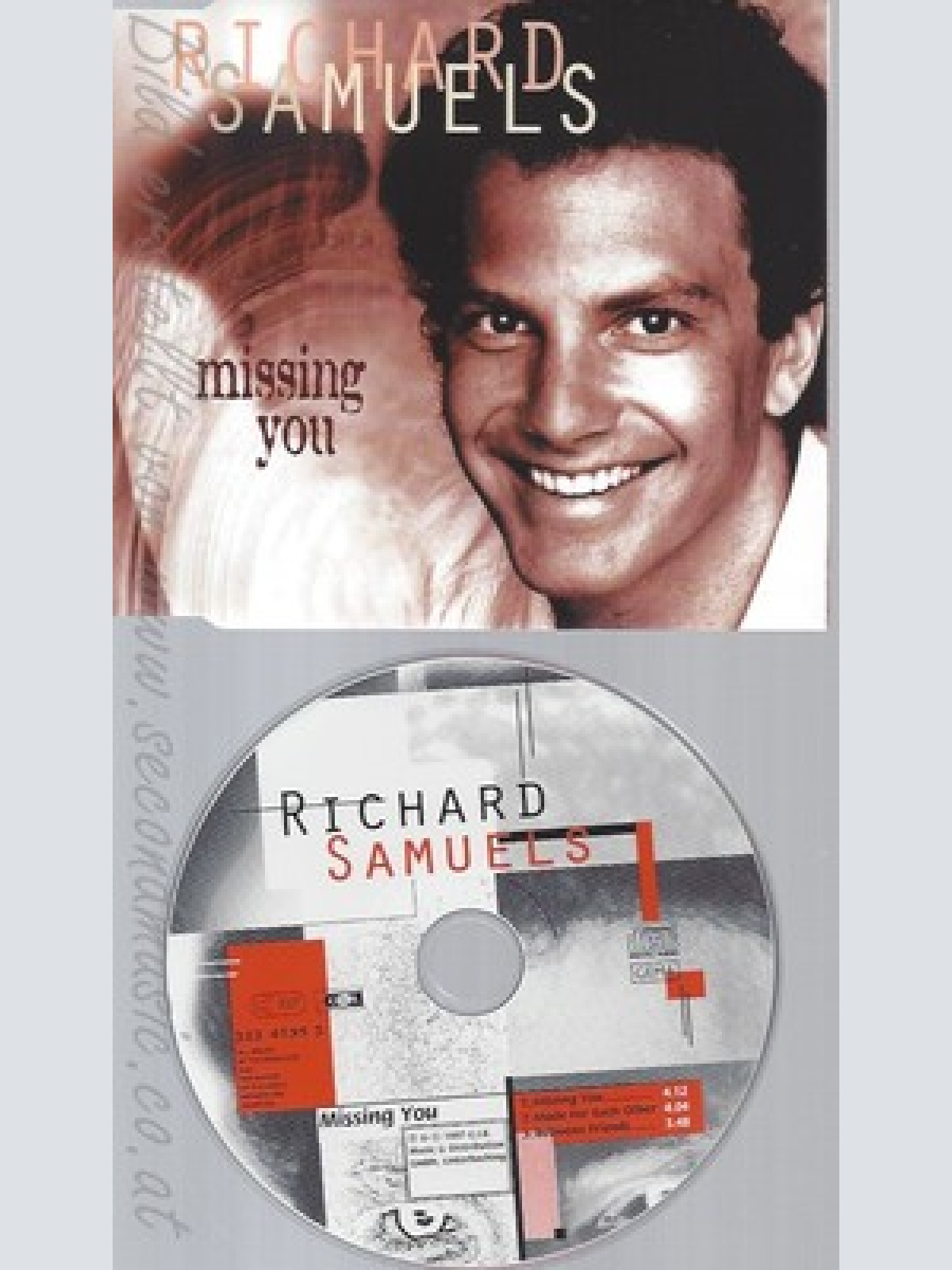 CD--RICHARD SAMUELS -- - SINGLE -- MISSING YOU