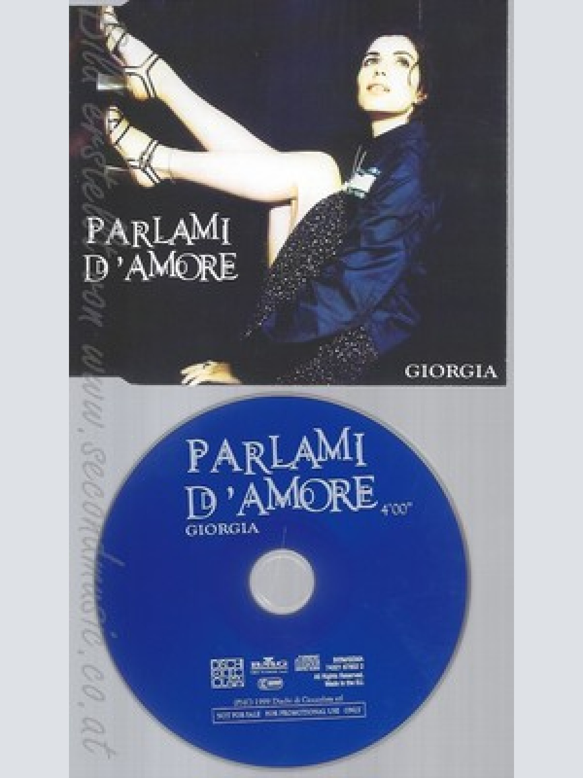 CD--GIORGIA - SINGLE -- PARLAMI D'AMORE