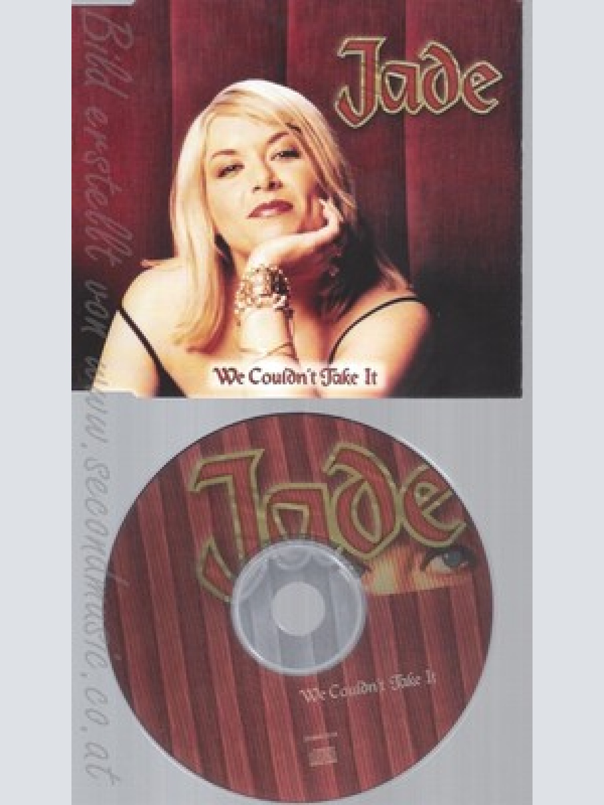 CD--JADE -  - - SINGLE -- WE COULDN T TAKE IT