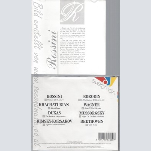 CD--SOVIET STATE ORCHESTRA -GAVOSTAR- - UK IMPORT -- ROSSINI KHACHATURIAN DUKAS