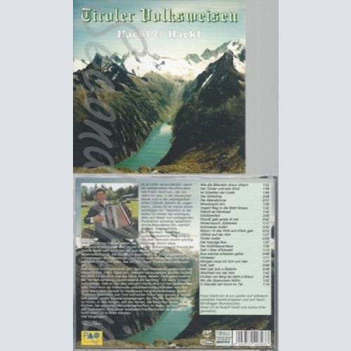 CD--HACKL & HACKL -1996- -- TIROLER VOLKSWEISEN