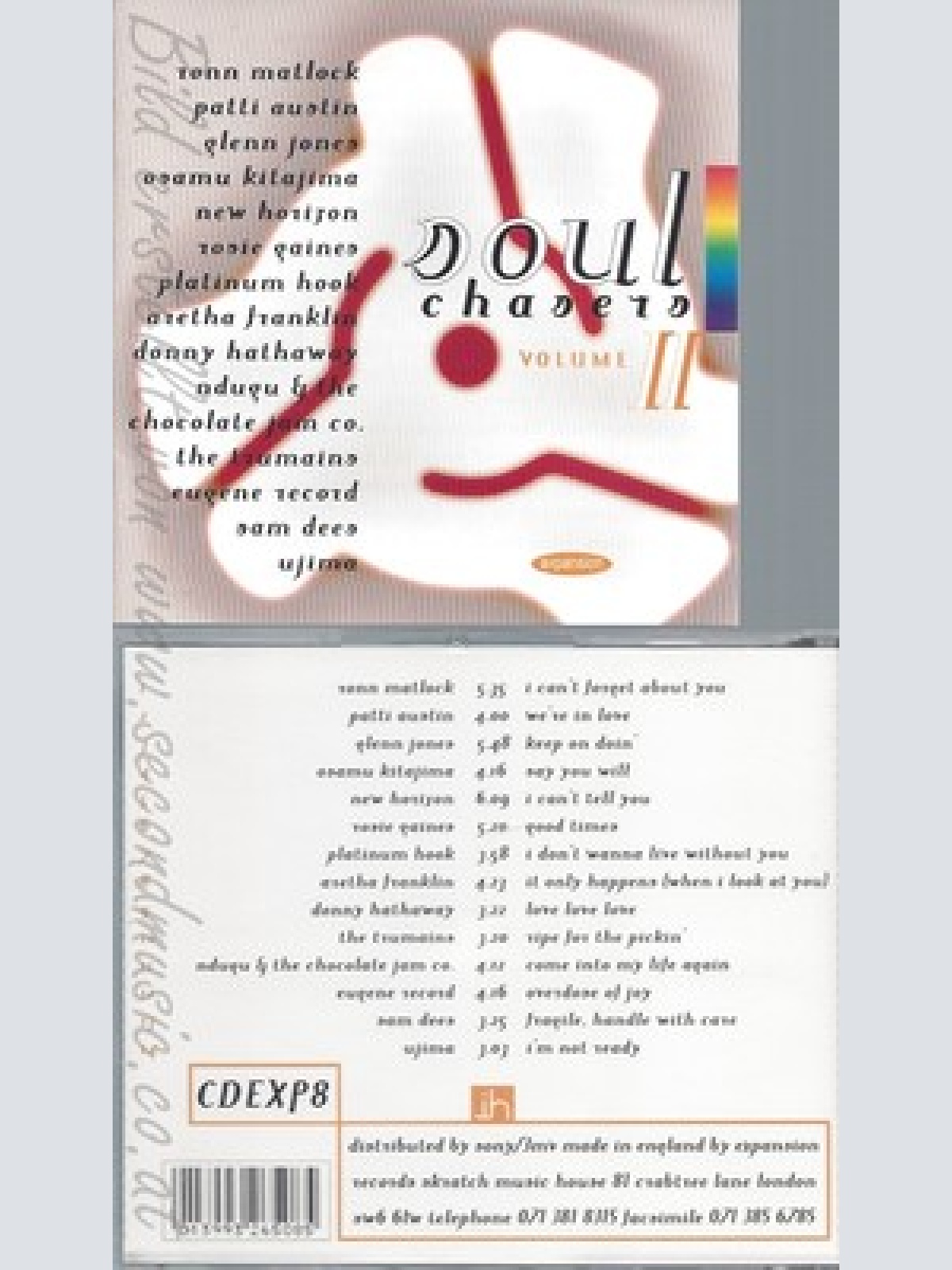 CD--VARIOUS ARTISTS - -   -- SOUL CHASERS VOL.2