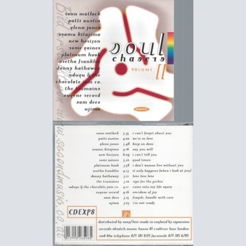 CD--VARIOUS ARTISTS - -   -- SOUL CHASERS VOL.2