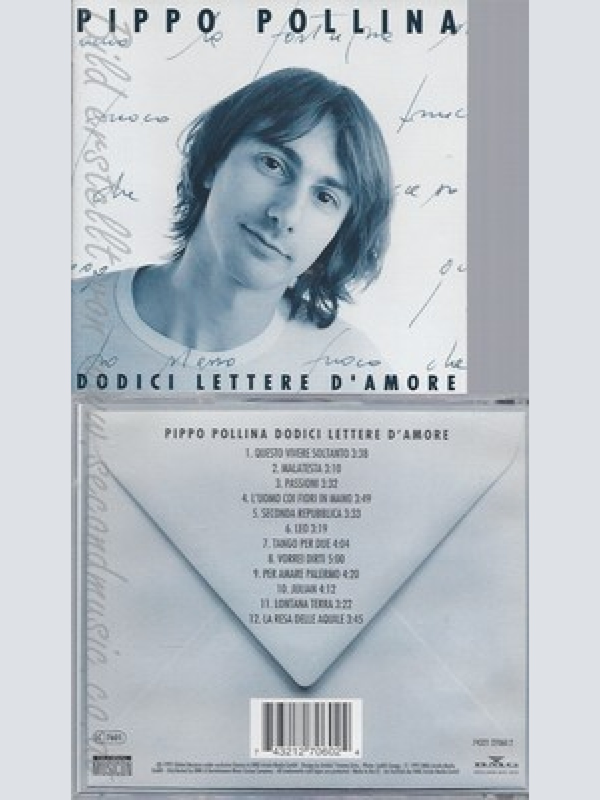 CD--PIPPO POLLINA -1995- -- DODICI LETTERE D'AMORE