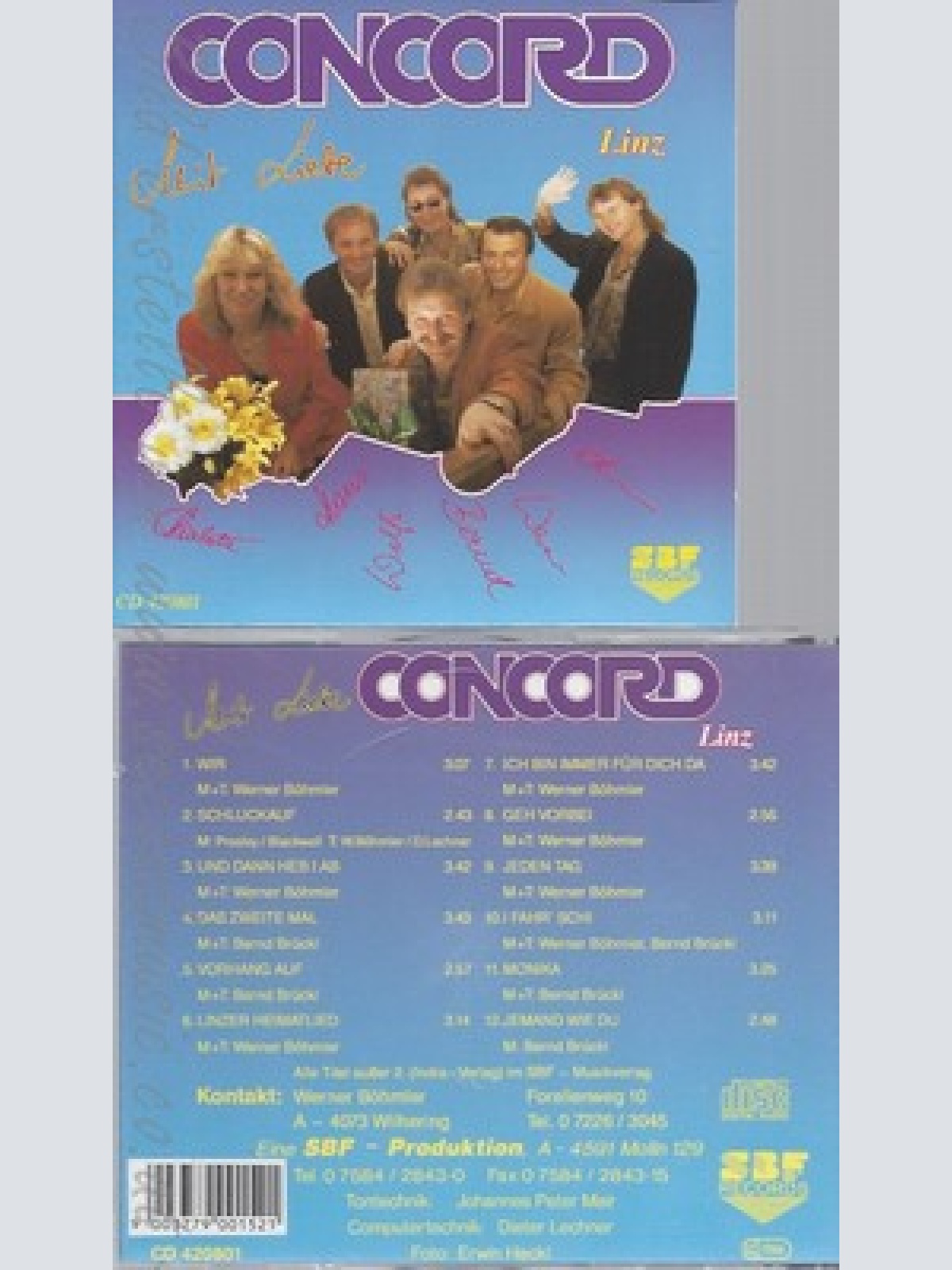 CD--CONCORD -2012- -- MIT LIEBE INKL.LINZER HEIMATLIED