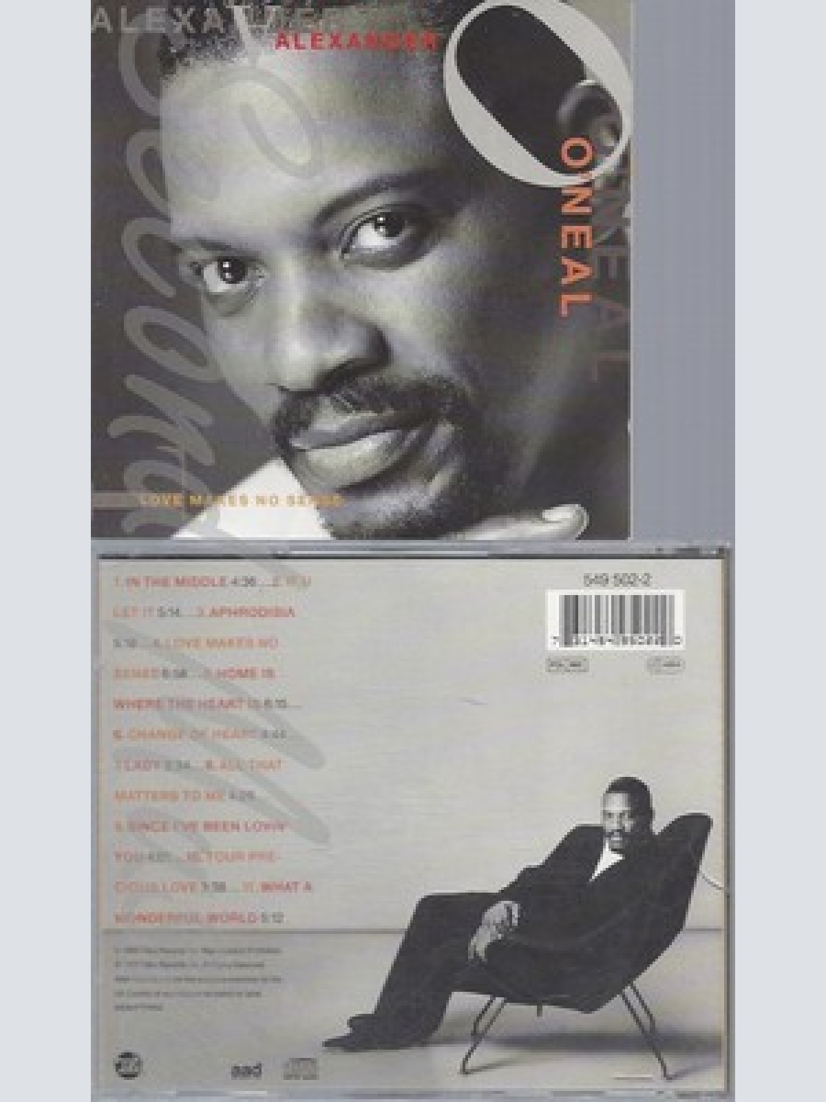 CD--ALEXANDER O'NEAL -1993- -- LOVE MAKES NO SENSE