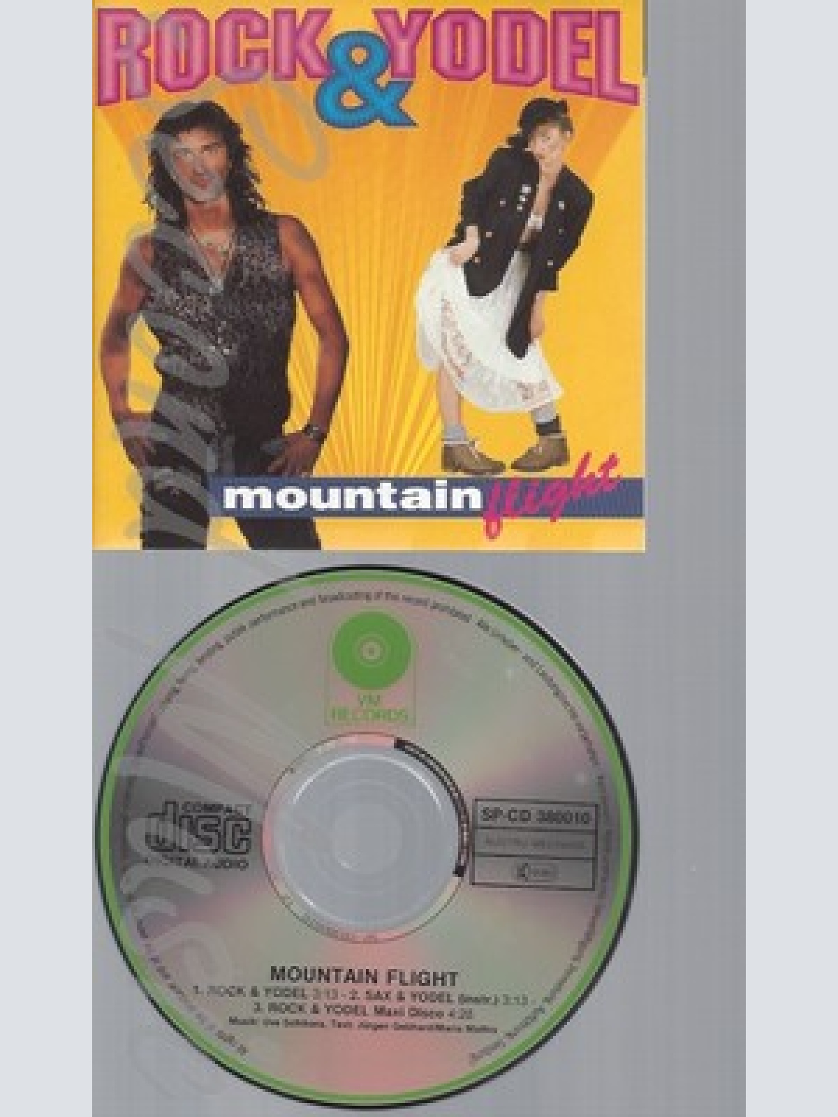 CD--MOUNTAIN FLIGHT - SINGLE -- ROCK & YODEL -X3-