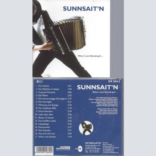 CD--SUNNSAITN -1996- -- WANN I ZUM DIARNDL GEH'