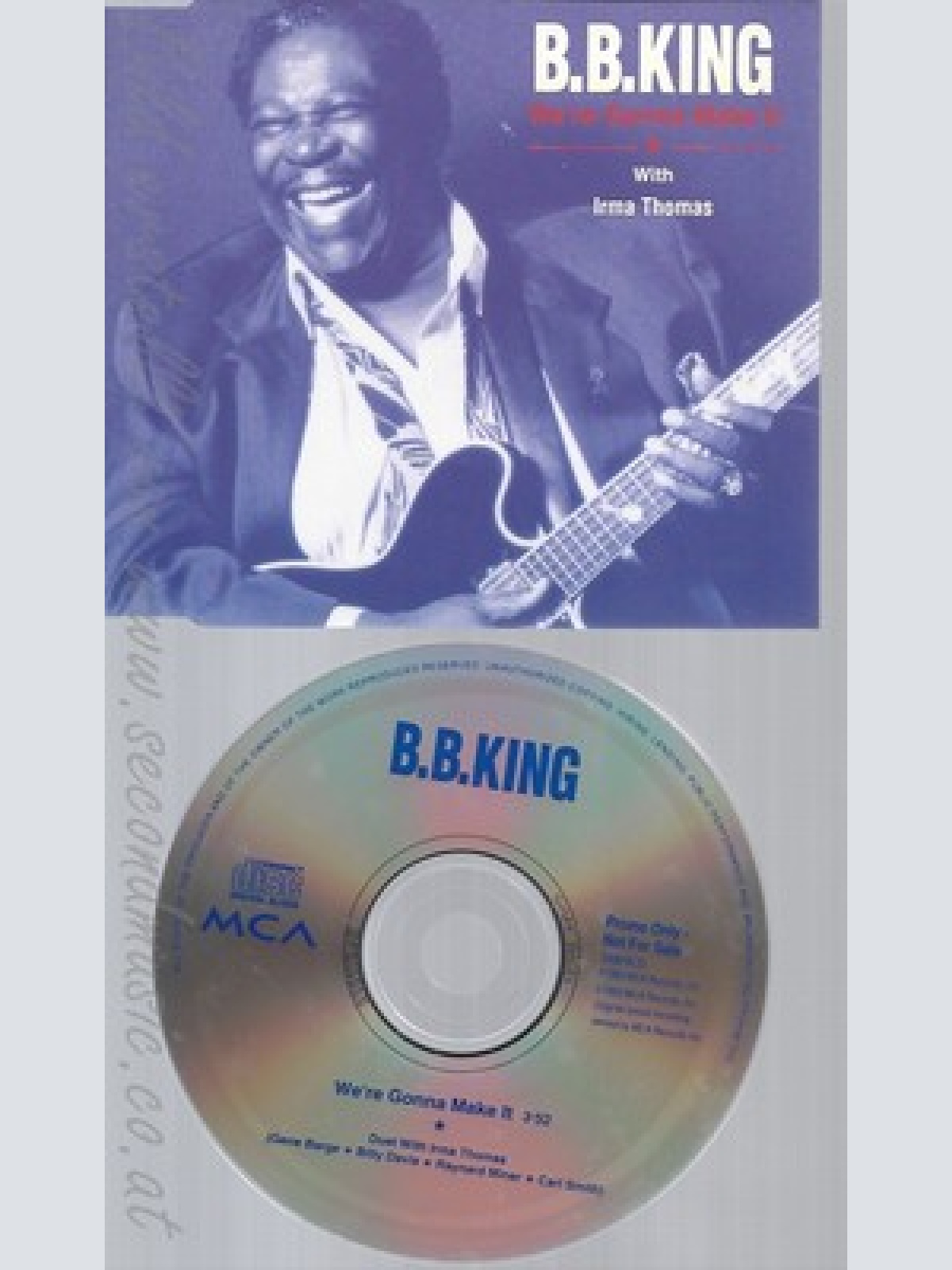CD--B B KING--WE'RE GONNA MAKE IT --PROMO